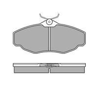 MEYLE Jeu de garnitures de frein, frein à disque 0252345219 Compatible avec: LAND ROVER DISCOVERY II, LAND RANGE II