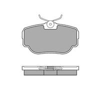 Meyle 0252345816 Motorcraft Kit de plaquettes de frein, frein à disque