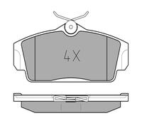 MEYLE 025 234 6316 Plaquettes de frein