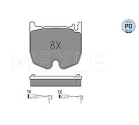 MEYLE Jeu de garnitures de frein, frein à disque 0252354117/PD