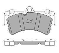 MEYLE Jeu de garnitures de frein, frein à disque 0252369317/PD Compatible avec: AUDI Q7, PORSCHE CAYENNE, VW TOUAREG