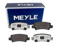 MEYLE Jeu de garnitures de frein, frein à disque 0252381616/PD Compatible avec: TOYOTA COROLLA, COROLLA Kombi, COROLLA Stufenheck