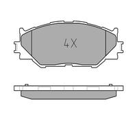 MEYLE Jeu de garnitures de frein, frein à disque 0252398317 Compatible avec: LEXUS IS C, IS II, IS III
