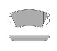 Jeu de plaquettes de frein, frein à disque