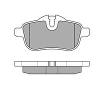 MEYLE Jeu de garnitures de frein, frein à disque 0252455918 Hinterachse | Compatible avec: BMW Z4 Roadster