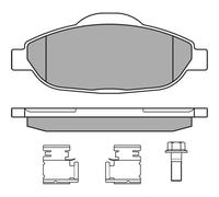 MEYLE Jeu de garnitures de frein, frein à disque 0252466017
