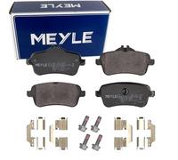 Jeu de 4 plaquettes de frein arrière MEYLE 025 252 1618