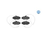 Jeu de 4 plaquettes de frein avant MEYLE 025 216 7419/W