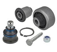 MEYLE Kit de réparation suspension de roue Avant droit Avant gauche Kit de réparation de bras de suspension 16-16 610 0015 avec support en caoutchouc avec rotule de suspension