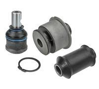 MEYLE Kit de réparation suspension de roue Avant gauche Avant droit Kit de réparation de bras de suspension 44-14 610 0007 avec rotule de suspension avec support en caoutchouc