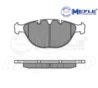 Meyle Plaquette De Frein Set,Avant Essieu Avec anti-grincement plaque 025 234