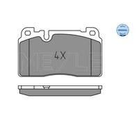 MEYLE Plaquette de Freins Bremsbelegsatz Avant pour Audi A6 Q5 Porsche Kramer