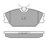 MEYLE Plaquettes de frein avant (jeu) 0252317218