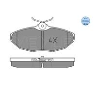 MEYLE Plaquettes De Frein Ensemble De Plaquettes Arrière Pour Jaguar S-Type XJ