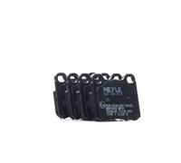 MEYLE Plaquettes de freins Arrière contact de signal d'usure exclu 025 206 8715