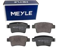 MEYLE Plaquettes de freins Arrière non préparé pour l'indicateur d'usure 025 245 4016