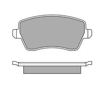 Meyle 0252440317/W Motorcraft Kit de plaquettes de frein, frein à disque