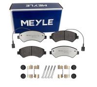 MEYLE Plaquettes de freins Avant contact de signal d'usure inclus avec accessoires 025 244 6619-1/PD