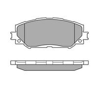 MEYLE Plaquettes de freins Avant non préparé pour l'indicateur d'usure 025 243 3617