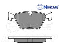 Meyle Set Plaquettes De Frein,Avant Essieu Avec anti-grincement plaque 025 240