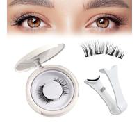 Meylora Magnetic Lashes, Wasado Magnetic Eyelashes, Magnetic Eyelashes Natural Look, Meylora Magnetic Eyelashes with Applicator, Meylora Magnetic Lashes Natural, Magnetic Lashes with Clamp (Bushy)