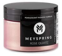 MEYSPRING Pigment de couleur en résine époxy quartz rose - 50 g - Poudre de mica pour époxy