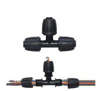 MEYTXOA Raccord Tuyau D'arrosage PE Pipe Connector Garden Drip Irrigation