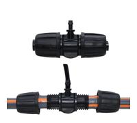 MEYTXOA Raccord Tuyau D'arrosage PE Pipe Connector Garden Drip Irrigation