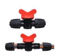 MEYTXOA Raccord Tuyau D'arrosage PE Pipe Connector Garden Drip Irrigation