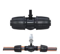 MEYTXOA Raccord Tuyau D'arrosage PE Pipe Connector Garden Drip Irrigation