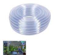 MeYuxg 1 rouleau de tuyau en PVC de 12 m - 8 mm ID x 10 mm OD Tuyau transparent d'aquarium, tuyau de carburant et tuyau de condensat pour conduite de bière, cageur, vinification, aquaponie