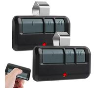 MeYuxg 2 Pièces Telecomande de Garage,Télécommande Bip Porte de Garage Universelle sans Fil,Compatible 94333EML 84335E TX2REV TX4EV TX4RUNI, Chamberlain ML510EV ML700EV ML1000EV