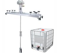 MEYVSAB Agitateur pneumatique pour réservoir, mélangeur de peinture 3/4Hp, machine à mélanger la peinture, agitateur d'air pour mélange et dissolution d'encre, design robuste pour un mélange efficace