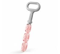 MEYZJRC Massage Roller Rouleau de Corps Outil Thérapie Manuelle Défait les Contractures Conception Ergonomique Surface Douce Polypropylène Compact Adapté aux, Rose