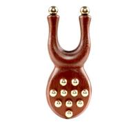 MEYZJRC Peigne Masge Laiton Polyvalent Peigne Masge En Bois Robuste til Grattage Corporel pr, 1pc