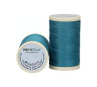 MEZ Fil à Coudre, Polyester, 7127, Bleu, Set de 200 Pièces