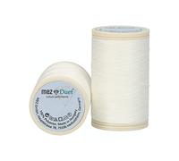 MEZ Fil à Coudre, Acrylique, 1006, Blanc, Set de 200 Pièces