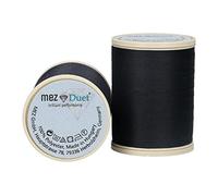 MEZ Fil à Coudre, Acrylique, 9507, Noir, Set de 1000 Pièces