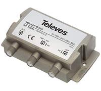 Televes Coupleur/Répartiteur SAT/Terrestre MEZCLAD. MATV-FI 47..790-950..2400MHz + DC
