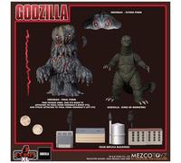 Mezco Toyz - Set de 3 figurines Godzilla vs Hedorah - 5 Points XL, 12 cm