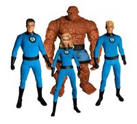 Mezco Fantastic Four One:12 Deluxe Steel Boxed Set de Figurines d'action