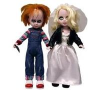 Mezco - Living Dead Dolls pack poupées Chucky & Tiffany 25 cm G
