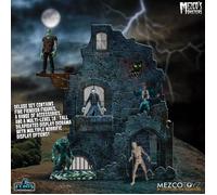 MEZCO'S MONSTERS FIGURINES 5 POINTS TOWER OF FEAR DELUXE BOX SET 9 CM