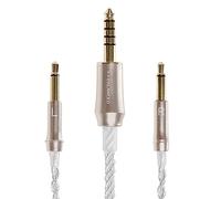MEZE AUDIO | Câble d’upgrade pour 99 Classics et 99 Neo | Cuivre OFC plaqué Argent, connecteur plaqués Or | Symétrique 4,4mm, Longueur 1,20m