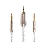 MEZE AUDIO | Câble d’upgrade pour 99 Classics et 99 Neo | Cuivre OFC plaqué Argent, connecteur plaqués Rhodium | Symétrique 2,5mm, Longueur 1,20m