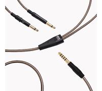 MEZE AUDIO | Câble d’Upgrade pour 99 Classics et 99 Neo | Cuivre OFC plaqué Argent | Longueur 1,50m, Symétrique (4.4 mm)