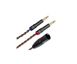 Meze Câble PCUHD jack 3,5 mm Cuivre - Câble double mini-jack 3,5 mm vers XLR de 2.5 m