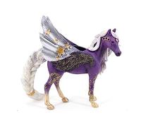MEZHEN Figurine Licorne Arc-en-Ciel Modèle Licorne Jouet Fille Figurine Licorne Décoration de Table Enfants Cadeaux de Fête Anniversaire