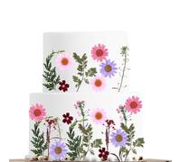MEZHEN Fleurs Décoration de Gâteau Anniversaire Décoration Gateau Cake Topper Fleurs Sauvages Topper Gâteau Décoration Cupcake Deco Gateau