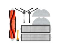 MezHi Adapté for D9 / D9 Max / L10 Pro/Trouver LDS Finder, Rouleau d'aspirateur Robot, Brosse latérale, Filtre de vadrouille, pièces de Rechange, Accessoires (Color : Set G)